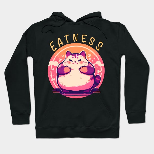 Eatness Hoodie by NemfisArt